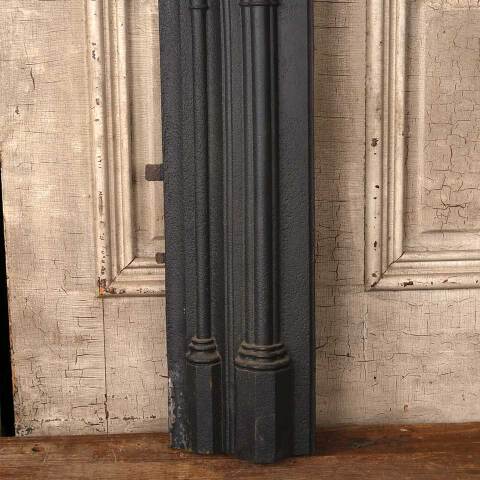 #53562 34x34 Antique Cast Iron Fireplace Surround image 6