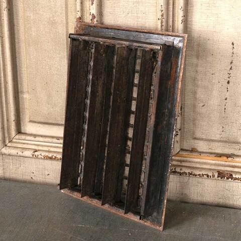 #53575 8x12 Antique Heat Grate Floor Vent Cover image 3