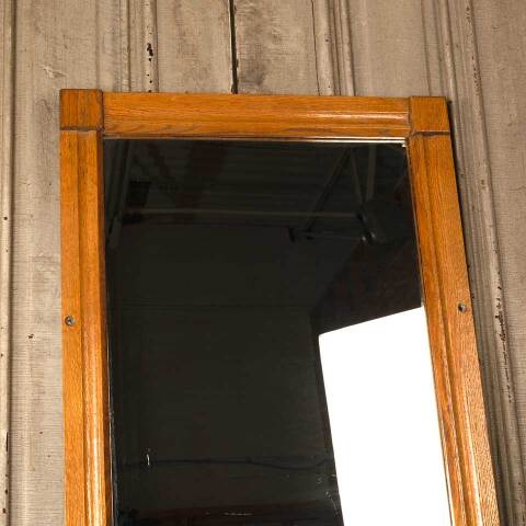 #53598 22x44 Wood Framed Wall Mirror image 2