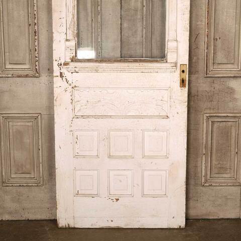 #53606 30x79 Antique Victorian Half Lite Entry Door image 3