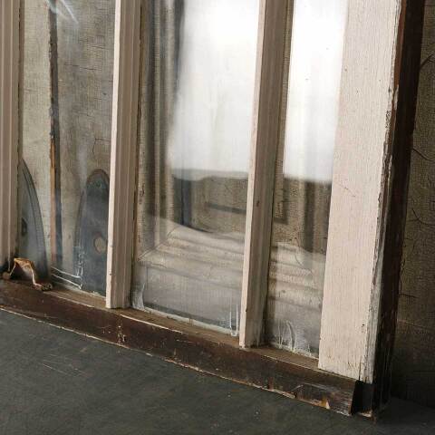 #53610 36x33 Antique Divided Lite Wood Window image 4