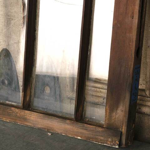 #53611 26x20 Antique Divided Lite Wood Window image 4