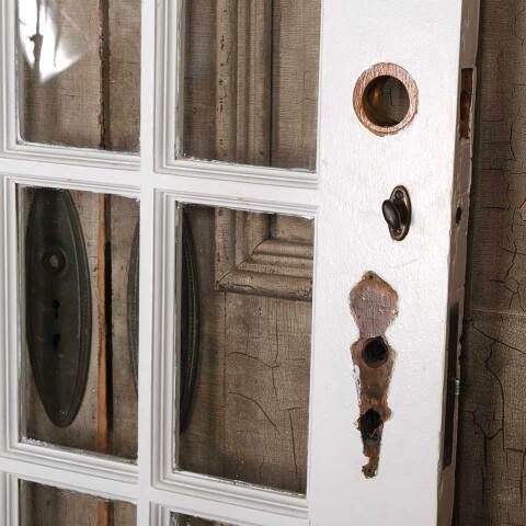 #53615 30x79 Antique 15 Lite French Entry Door image 8