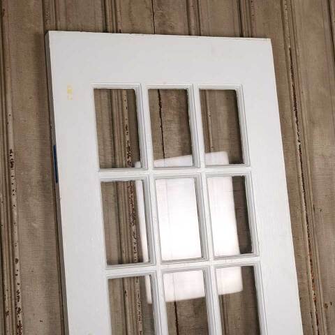 #53615 30x79 Antique 15 Lite French Entry Door image 2