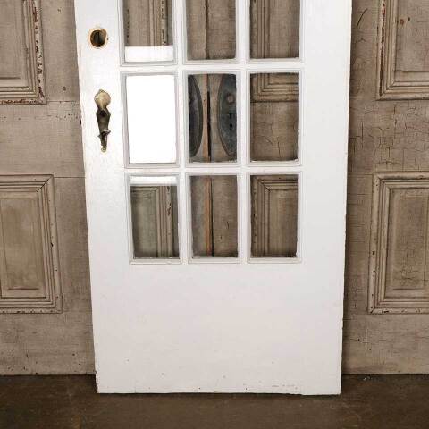 #53615 30x79 Antique 15 Lite French Entry Door image 3