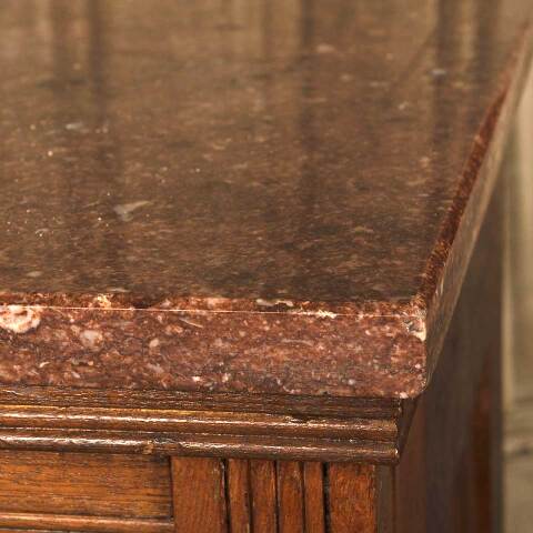 #53645 Antique Victorian Dry Sink w/ Marble Top image 8