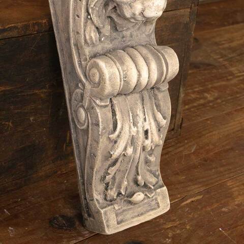 #53710 Cast Plaster Lion Bracket Wall Hanging image 5