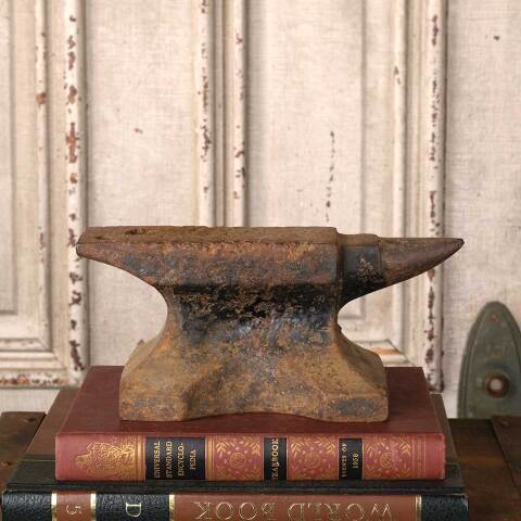 #53716 Small Antique Bench Top Cast Iron Anvil image 2