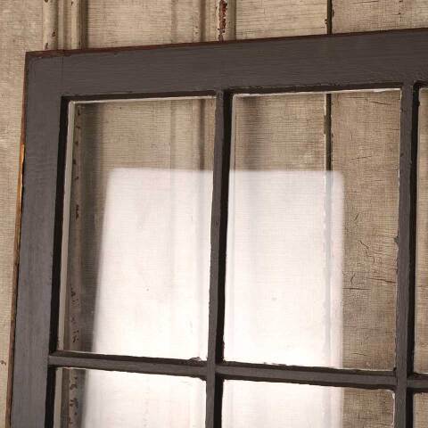 #53724 28x28 Antique Wood Divided 6 Lite Window image 6