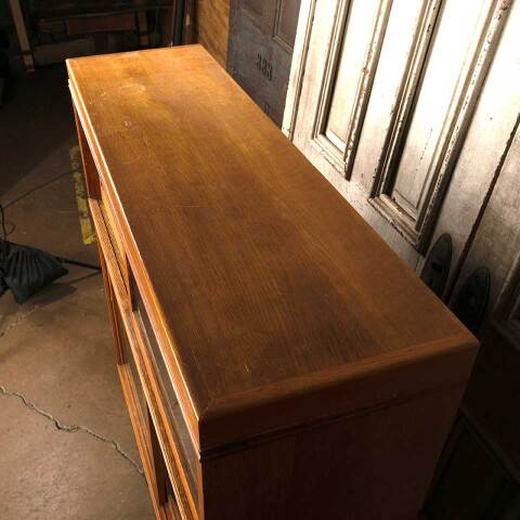 #53728 43x49 Vintage Ohio State University Bookcase image 4