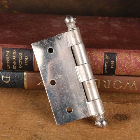 #53729 3 1/2" McKinney Chrome Door Butt Hinge image 4