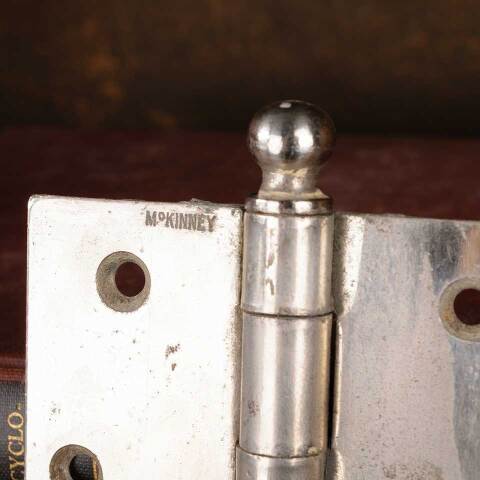 #53729 3 1/2" McKinney Chrome Door Butt Hinge image 7