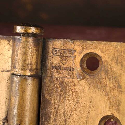 #53732 4" Stanley Sweetheart Door Hinge Hardware image 3