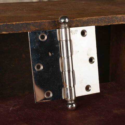 #53754 3 1/2" Lawrence Ball Finial Door Butt Hinge image 3