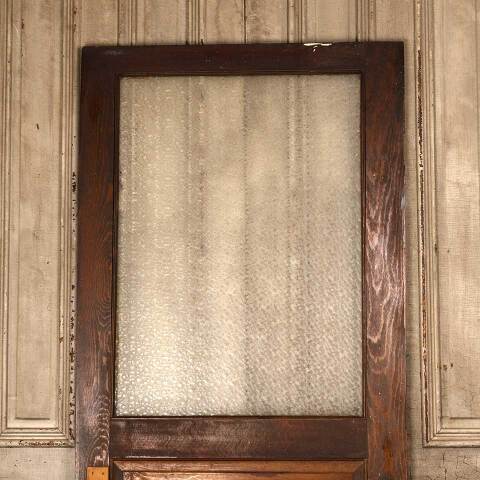 #53760 36x80 Antique Wood Half Lite Interior Door image 5