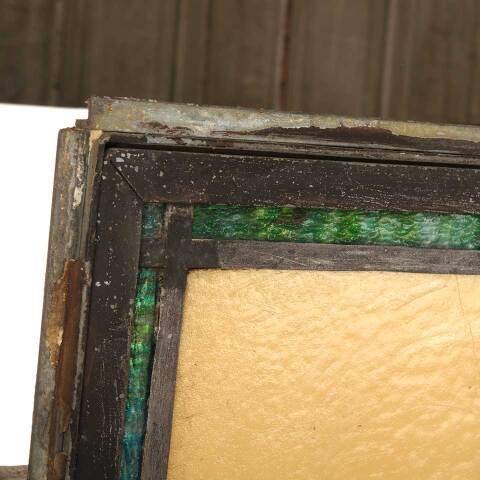 #53763 32x20 Antique Church Stained Glass Window image 4