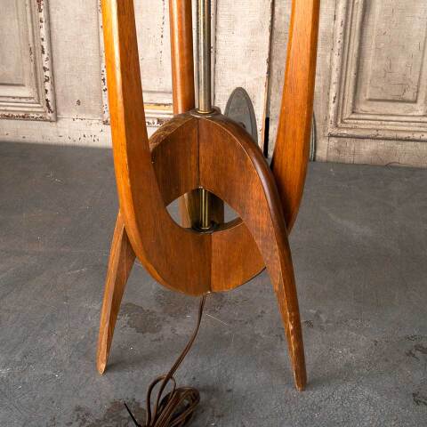 #53805 Mid Century Modern Rocket Table Lamp image 7