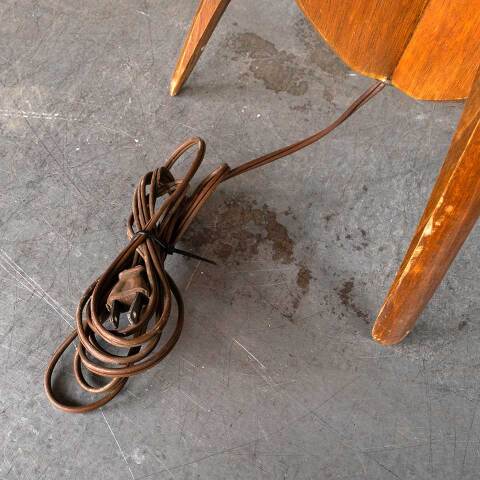 #53805 Mid Century Modern Rocket Table Lamp image 8