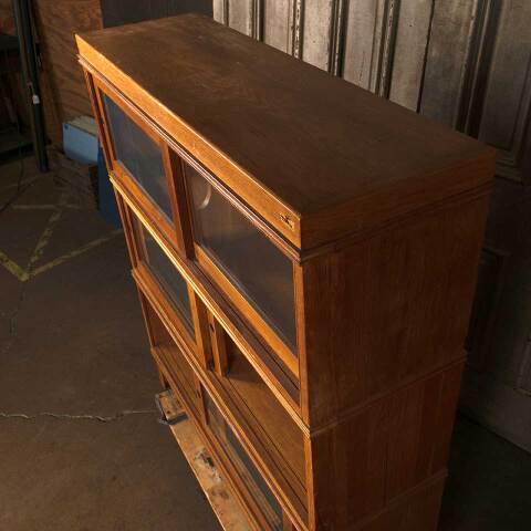 #53826 43x49 Vintage Ohio State University Bookcase image 5