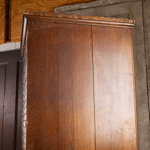 #53847 Antique Oak Flat Map 50 Drawer Cabinet Unit image 8