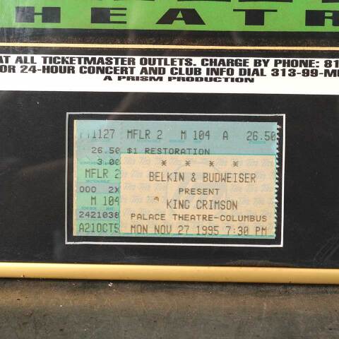 #53889 King Crimson Mark Arminski Concert Poster image 5