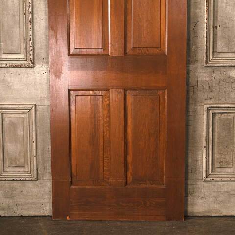 #53901 30x78 Vintage 6 Panel Pine Pocket Door image 7