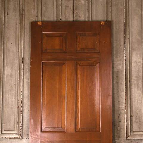 #53902 30x79 Vintage 6 Panel Pine Pocket Door image 6