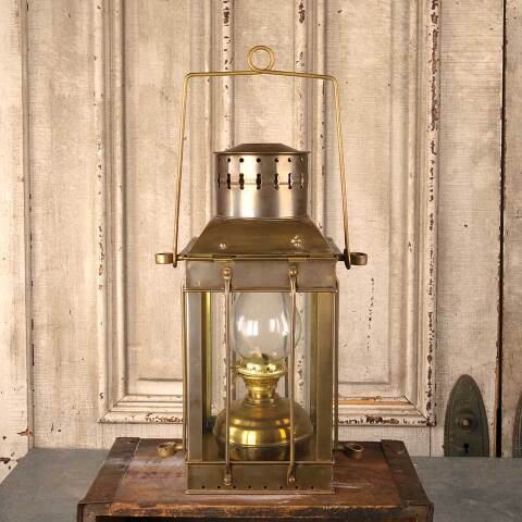 #53908 Brass Nautical Kerosene Lamp image 2