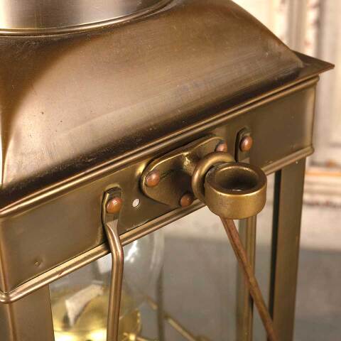 #53908 Brass Nautical Kerosene Lamp image 4