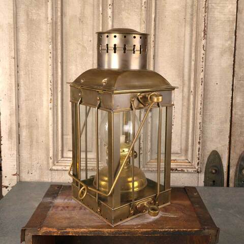 #53908 Brass Nautical Kerosene Lamp image 7
