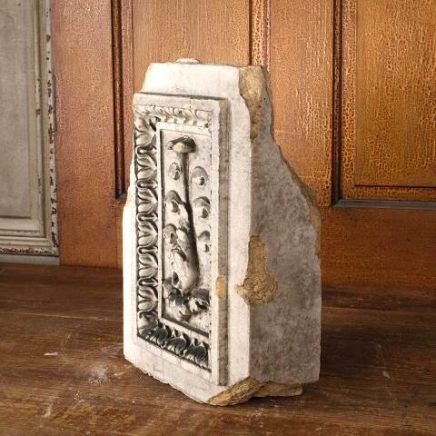 #53930 Antique Terra Cotta Peruna Building Ornament image 5