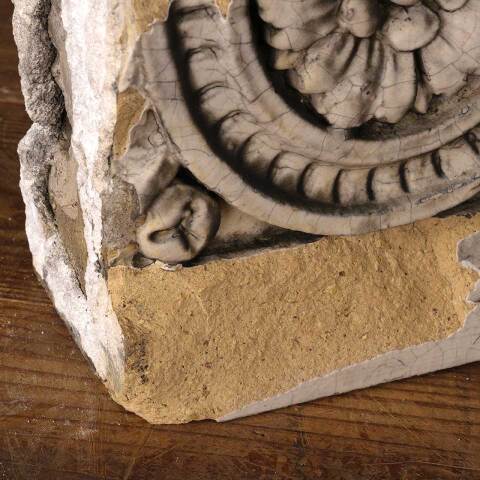 #53933 Antique Terra Cotta Peruna Building Ornament image 6