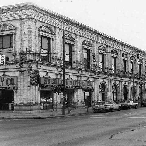 #53942 Antique Terra Cotta Peruna Building Ornament image 3