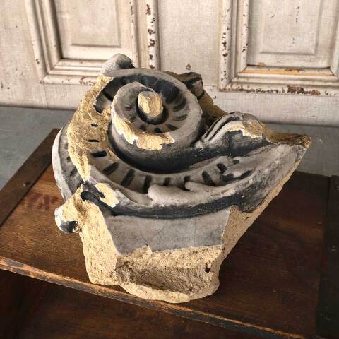 #53936 Antique Terra Cotta Peruna Building Ornament image 7