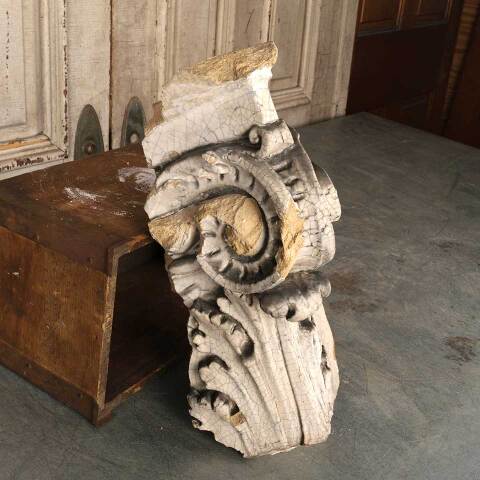 #53937 Antique Terra Cotta Peruna Building Ornament image 4