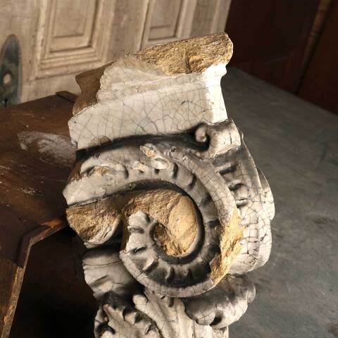 #53937 Antique Terra Cotta Peruna Building Ornament image 5