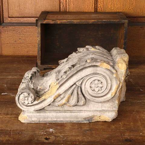 #53938 Antique Terra Cotta Peruna Building Ornament image 6