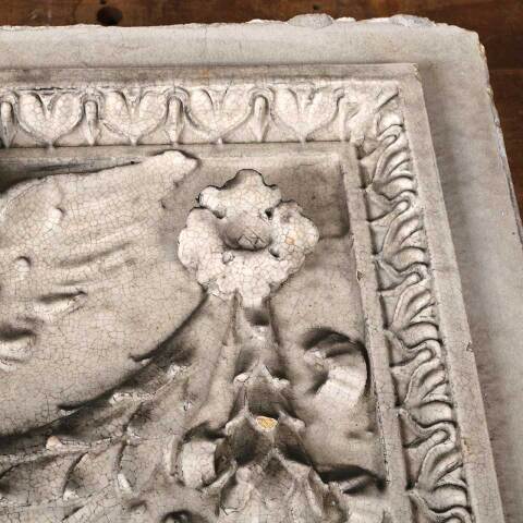 #53942 Antique Terra Cotta Peruna Building Ornament image 4