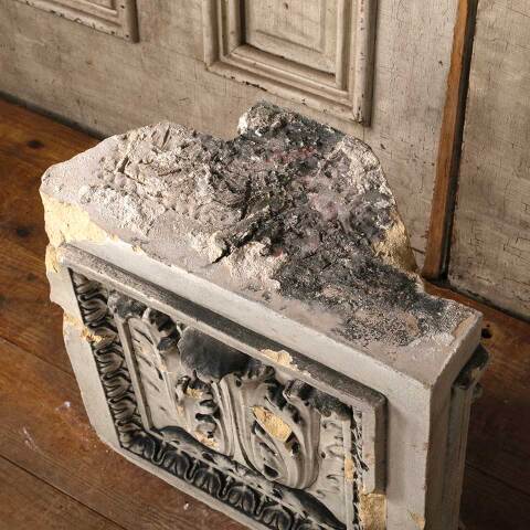 #53943 Antique Terra Cotta Peruna Building Ornament image 3