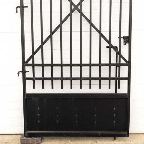 #53951 46x92 Large Salvaged Iron Gate image 7