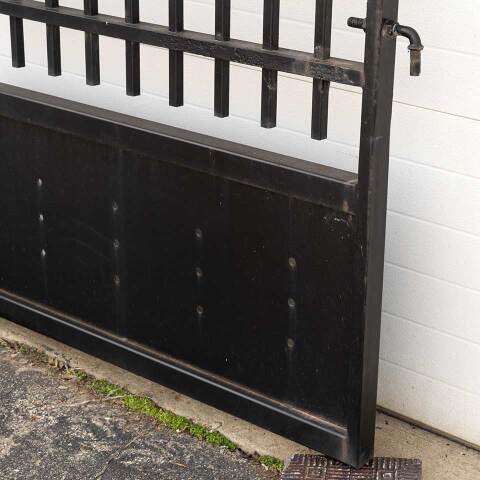 #53951 46x92 Large Salvaged Iron Gate image 5