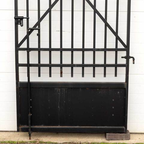 #53952 42x92 Large Salvaged Iron Gate image 3