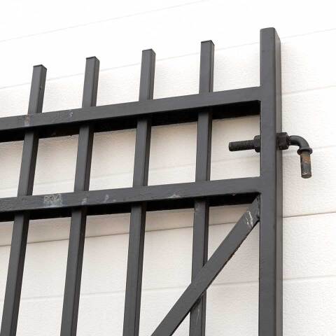#53953 39x82 Large Salvaged Iron Gate image 3