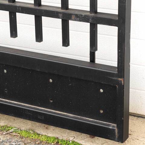 #53953 39x82 Large Salvaged Iron Gate image 8