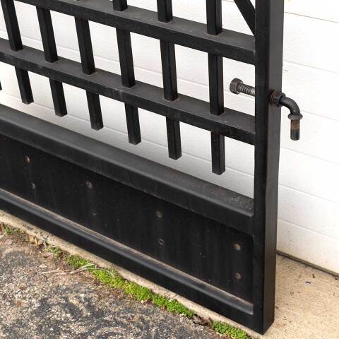 #53954 38x84 Large Salvaged Iron Gate image 4