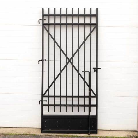 #53954 38x84 Large Salvaged Iron Gate image 5