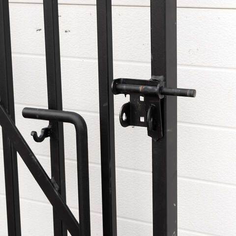 #53954 38x84 Large Salvaged Iron Gate image 8