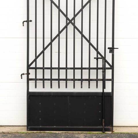 #53955 45x93 Large Salvaged Iron Gate image 3