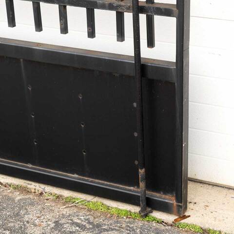 #53955 45x93 Large Salvaged Iron Gate image 5