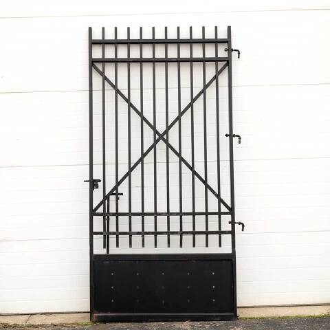 #53955 45x93 Large Salvaged Iron Gate image 6